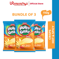 Jack n Jill Roller Coaster Crisps Hot & Spicy 110g x 3