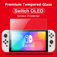 Premium Tempered Glass Screen Protector for Nintendo Switch/Switch OLED/Switch Lite Anti-Scratch Switch Tempered Glass Screen