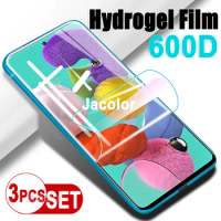 3PCS Screen Protector For Samsung Galaxy A52 A52S A51 A50 A50S Soft Gel Film Not Glass A 52 52s 51 50 Hydrogel Protective Film
