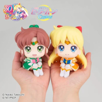 MegaHouse Look Up Original Sailor Jupiter Action Figure Sailor Moon Anime Figure Toys For Kids Gift Collectible Model Ornaments