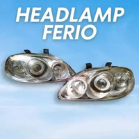 Headlamp Ferio (agak jelek seperti pernah dipasang)