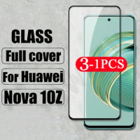 3/2/1Pcs 9D cover tempered glass For Huawei nova 10 9 8 7 pro SE Youth 10z 8i protective film smartphone phone screen protector