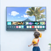 4K UHD 43 inch Outside TV large Outdoor Television Weatherproof TV High Brightness Supports Wireless Connection &amp; Wi-Fi