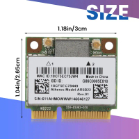 AR5B22 2.4/5GHz Dual Band Wifi Card 802.11Ac Bluetooth 4.0 Wireless WLAN Card for Lenovo Y400 Y500 Y
