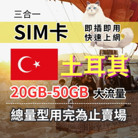 土耳其旅遊上網卡 總量型7-30天 10GB-40GB 土耳其上網卡 土耳其旅遊上網