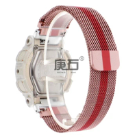 Milanese Watch band Strap for Casio BABY-G GM-S110 BGA-130 131 132 133134 BGA-160 161 BGA-190 195