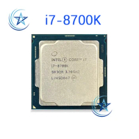 Intel Core I7 8700K I7-8700K i78700K Processor CPU LGA 1151-land FC-LGA 14 nm Six-core cpu Warranty 3 years genuine