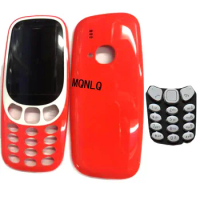 Full Set For Nokia 3310 2016 Version Housing Front Middle Frame With Touch Panel Out Glass +Battery 