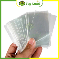 [100 Cái] Túi Bọc Bảo Vệ Bài Uno Ma Sói Mèo Nổ Sleeves Bao Kiếng Kính Board Game Lá Bài
