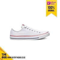 Sepatu Sneakers Casual Unisex Converse Chuck Taylor All Star Ox White M7652C 6