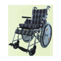 【海夫健康生活館】安愛 機械式輪椅 未滅菌 康復 扶手外擴鋁輪椅(風動)