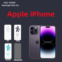2pcs HD Hydrogel Film For Apple iPhone 11 12 13 14 15 Pro Max Matte Screen Protector For iPhone SE X XR XS Max Privacy Matte