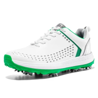Breathable Golf Shoes Men Golf Shoes Male Athletics Golf Sport Sneakers Light Mesh Walking Shoes Big Size Golfer Sneakers