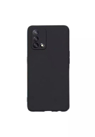 Blackbox Matte Silicon Soft Phone Case Phone Cover Phone Casing for Oppo A74 4G Black (A3)
