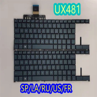 Spanish/Latin/Russian/English/French Laptop Keyboard For Asus UX481 UX481F UX4000 UX4000FL With backlight