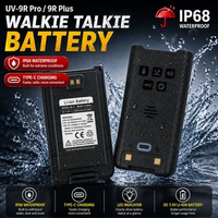 Baofeng Baterai Walkie Talkie for UV-9R Plus UV-9R Pro Hitam