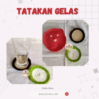 Tatakan Gelas Estetik/ Tatakan Gelas Lucu
