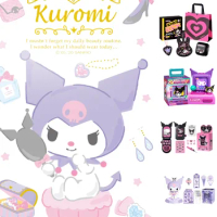 Genuine Sanrio Kuromi Anime Figure Kuromi Earphone Gift Box Kuromi Summer Fan Kuromi Speaker Kuromi Game Console For Girls Gifts