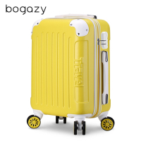 (6/7一日價)Bogazy 繽紛蜜糖 20吋霧面行李箱(繽紛黃)