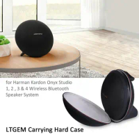 LTGEM EVA Hard Case for Harman Kardon Onyx Studio 4/3/2/1 Bluetooth Wireless Speaker Protable Travel Carrying Storage Bag