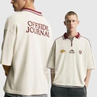 ZR Oversize Unisex Zip Polo Shirt - Kaos Polo Retro Football