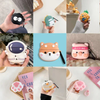 Earphone Case For Redmi Buds 4 Pro 3D Cute Cartoon Soft Silicone Wireless bluetooth Protective Cover For XiaoMi Redmi Buds 4 pro