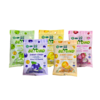 【FruitPlus BEYOND】青蘋果/香橙/黑醋栗/芒果/草莓風味軟糖x6包(100g/包)