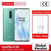 Global Version OnePlus 8 5G 8GB 128GB Snapdragon 865 6.55'' 90Hz Fluid Display 48MP Triple OnePlus Official Store NFC