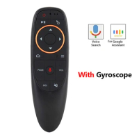 G10s Pro Backlit Air Mouse Voice Remote Control 2.4G Wireless Gyroscope Mic IR Learning for Android TB Box T9 H96 MECOOL