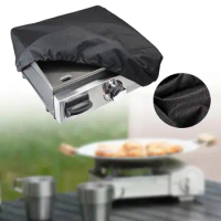 Table Top Grill Cover Heavy Duty Outdoor Use Drawstring Design Portable