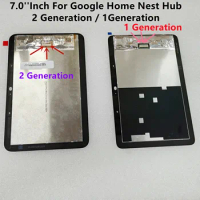 Original 7.0'' For Google Home Nest Hub 2 Generation/1 Generation Nest Hub LCD Display Touch Screen Digitizer Assembly 100% Test