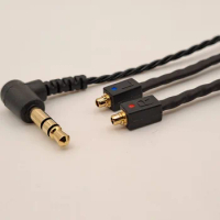 Silver Audio Cable For Onkyo IE-FC300 IE-HF300 IE-CTI300 Logitech UE900 UE900s Panasonic RP-HDE10E Earphones