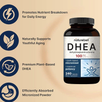 พร้อมส่ง NatureBell DHEA 100mg 240 เม็ด