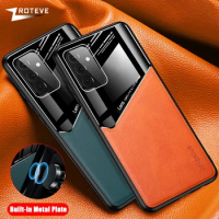 For Samsung A52 Case PU Leather Car Magnetic Hard PC Cover For Samsung Galaxy A72 A52 s A52s A32 A22 A12 Shockproof Phone Cases
