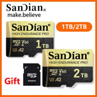 SanDian New Original Micro SD Card 1TB 2TB Mini Memory Card Class 10 4K High Speed Cartao De Memoria Flash Memory TF Mecard C10
