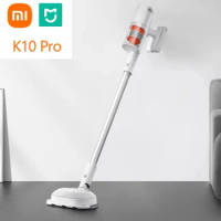150AW XIAOMI Vacuum Cleaner Mijia Wireless Vacuum Cleaner K10 Pro with The Dual Rotating Electric Mop Brushes LED Screen