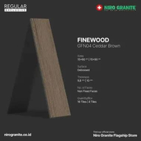NIRO GRANITE 1st Grade - Finewood GFN04 - Debossed Structured 15 x 60