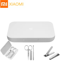 XIAOMI MIJIA Nail Clippers Sets Stainless Steel Xiomi Trimmer Nail Cutter Knife Pedicure Care Earpick Professional Beauty Tool