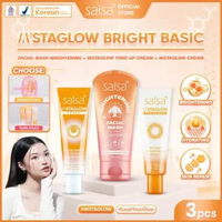 [BUY 2 GET 3] SALSA InstaGlow Bright Basic - Paket Skincare Kulit Cerah Glowing untuk Pemula - Krim 