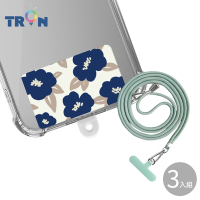 TRON iPhone 13 Pro深藍防摔 手機 掛繩 手機殼