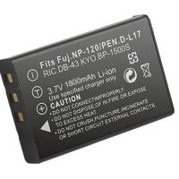 Battery Pack for Fujifilm NP-120, NP120 and Fujifilm FinePix F10, F11, 603, FinePix M603 Zoom Digital Camera