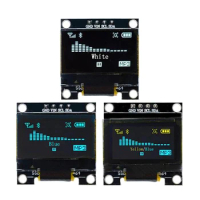 Yellow- blue double color white 128X64 OLED LCD LED Display Module For arduino 0.96" I2C IIC Communicate