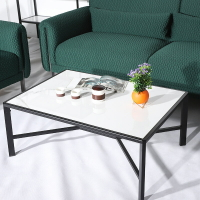 玄關桌 北歐大理石茶幾定巖板不銹鋼玄關桌家用客廳長方形茶桌