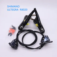 Shimano ULTEGRA ST R8020 shifter BR R8070 Calipers 2x11 22 Speed Mechanical Hydraulic Disc Brake Bicycle Groupset Derailleur