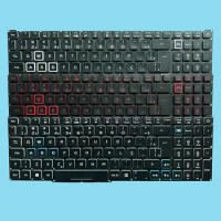 AN515-57 Brazilian RGB Backlit Keyboard For Acer Nitro 5 AN515-45 AN515-56 AN515-58/57 AN517-41 AN517-53 AN517-54 NKI15170X5