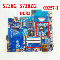 09257-1 Laptop Motherboard For ACER Aspire 5738 5738G JV50-MV M92 MB 48.4CG07.011 Mainboard GM45 DDR2