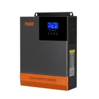In stock!! Solar 5KW MPPT 80A Charge Controller 48V 110V AC Max 5000W 500V PV Input All-in-One Hybrid Inverter