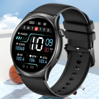 2023 Smart Watch Men Women Bluetooth Call Fitness Bracelet Watch for ZTE Axon 50 Ultra Realme V11 Xiaomi 10 Lite OPPO Reno4 Z