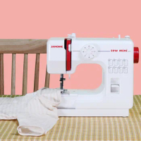 JANOME 525A Mini Sewing Machine Household Electric Inbuilted 8 Stitches