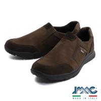 【IMAC】義大利經典款輕便懶人休閒鞋 棕色(253138-CAFF)